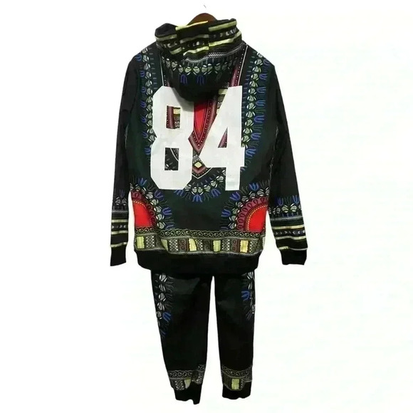 Bass by Ron Bass Large 84 hoodie sweatshirt & Medium Sweatpants 90’s Hip Hop - Picture 2 of 16